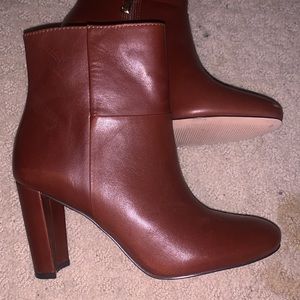 Ann Taylor Leather Booties